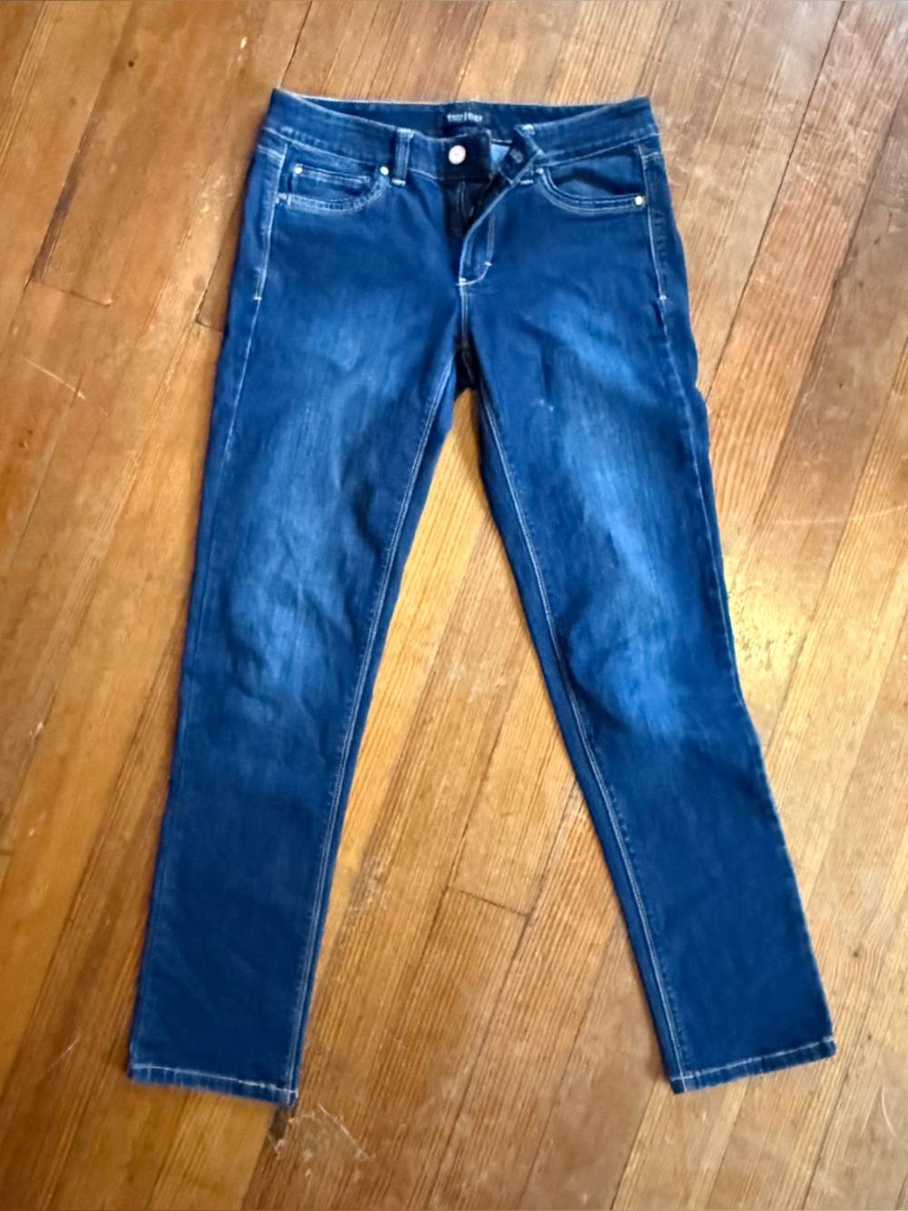 White House Black Market Dark Blue Slim Ankle Jeans 4R